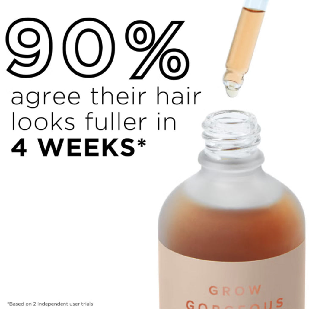 90% agree their hair looks fuller in 4 weeks