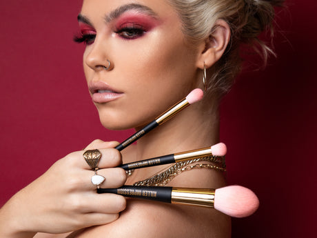 Tapered & Shader Essential Makeup Brushes Set