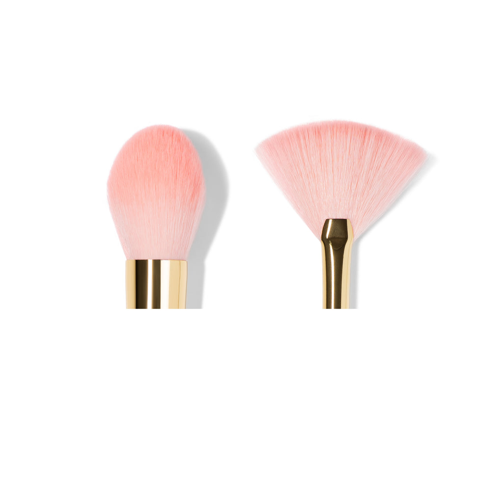 Contour Buffer & Glow Essential Makeup Brushes Set