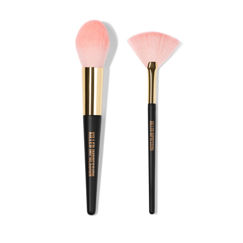 Contour Buffer & Glow Essential Makeup Brushes Set