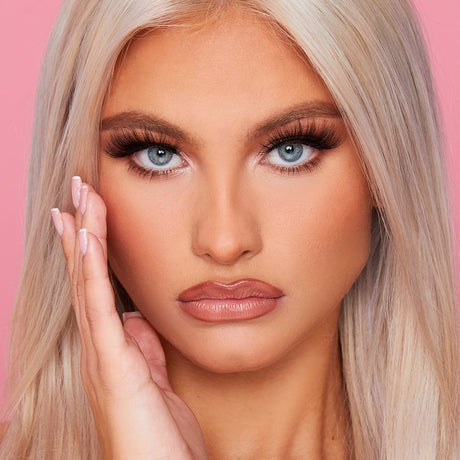 Killer Impression Baddie 3D False Eyelashes face