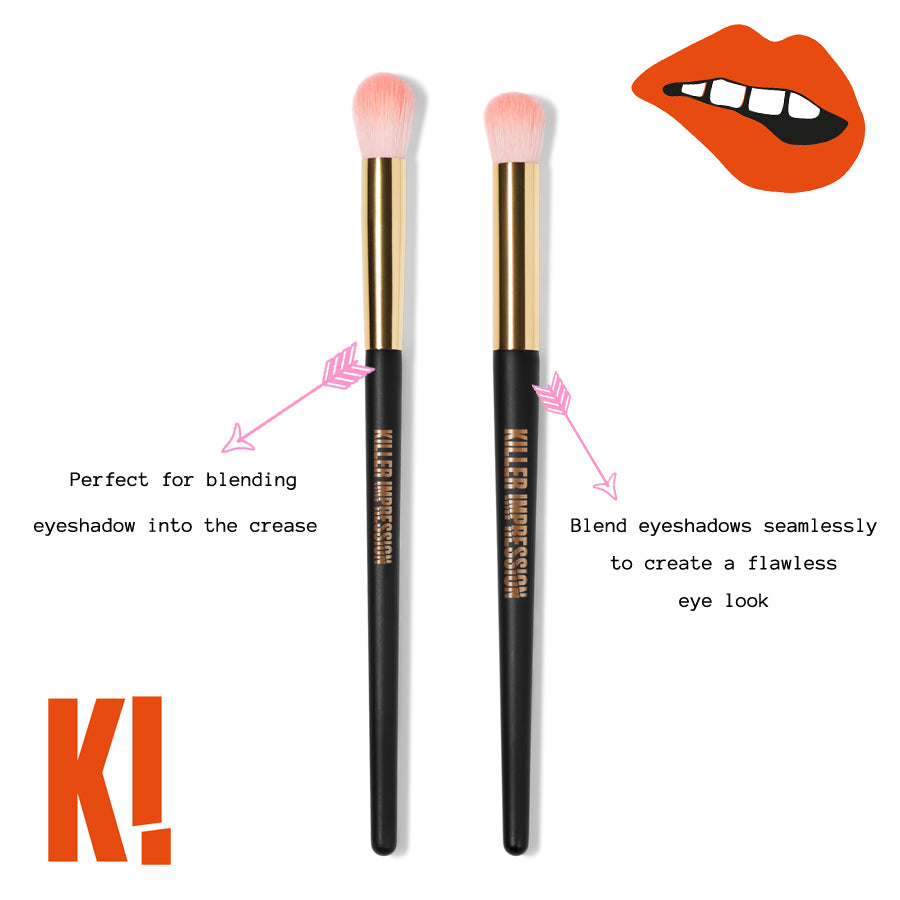 Tapered & Shader Essential Makeup Brushes Set